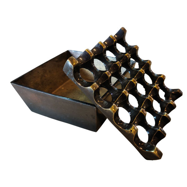 Brass Ashtray Removable Lid