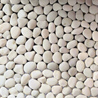 Doormat Pebble Series White