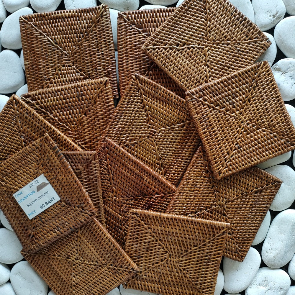 Drinks Coaster Rattan/Vine