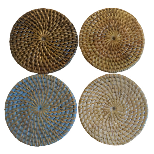 Drinks Coaster Rattan