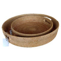 Drinks Serving Tray - Rattan