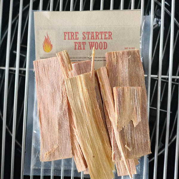 Разжигатель огня для барбекю 🔥 Fat Wood Kindle