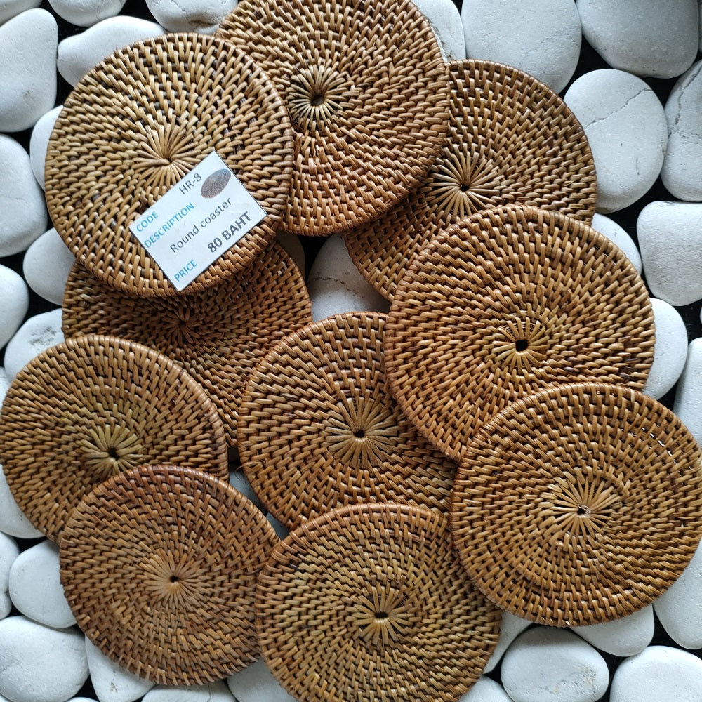 Drinks Coaster Rattan/Vine
