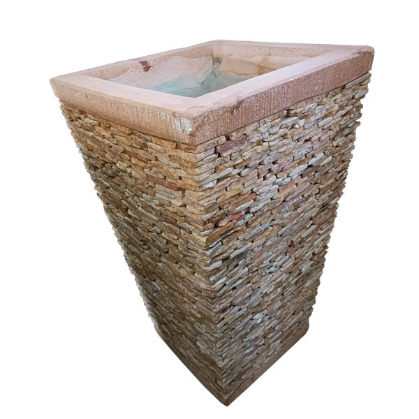 Pottery V Design Slate Mosaic