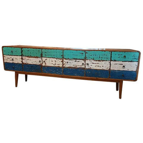 Boat Wood Console Table