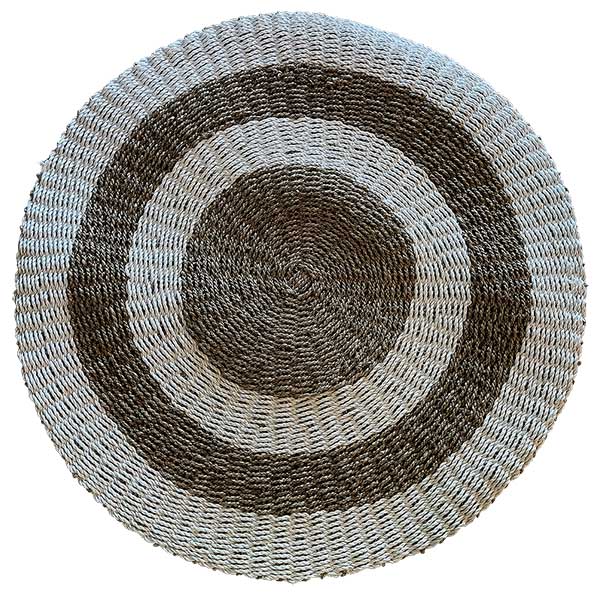Round Woven Carpet - Raffia Rope.