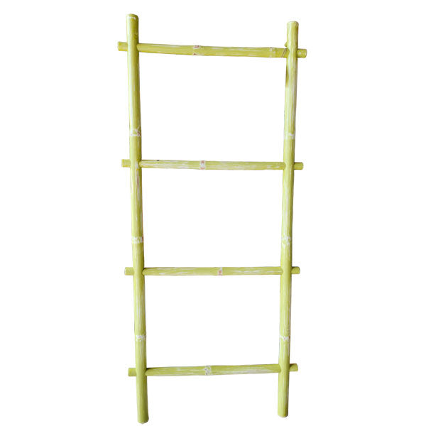 Bamboo Ladder Rack / Straight Shape.