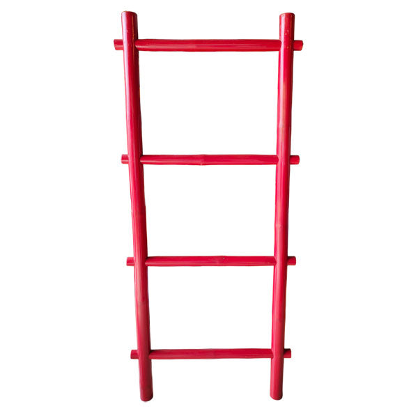 Bamboo Ladder Rack / Straight Shape.