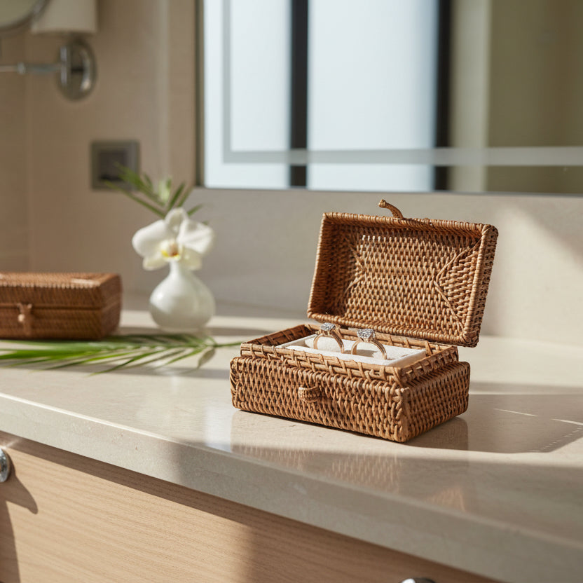 Jewerly Box - Rattan/Vine.