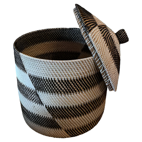 Laundry Basket with Removable lid - Rift Design