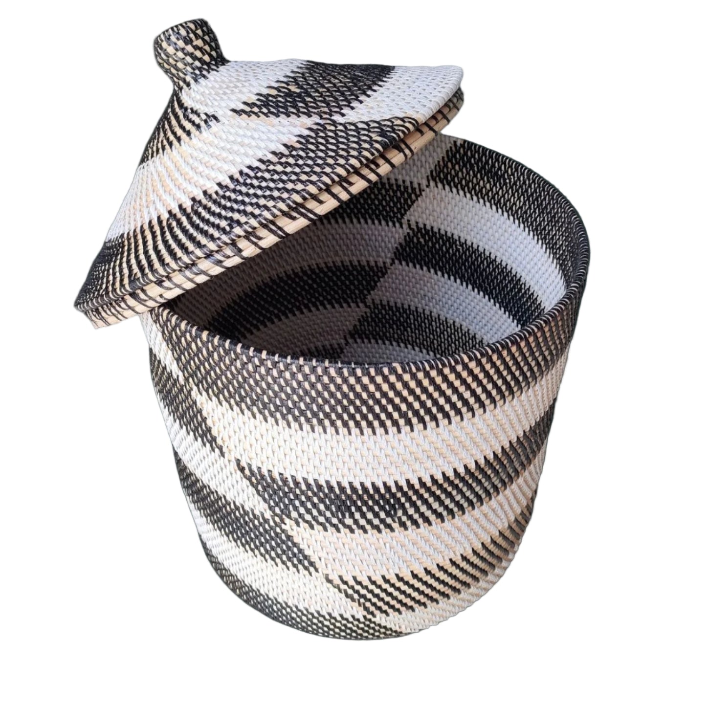 Laundry Hamper Basket- With Lid