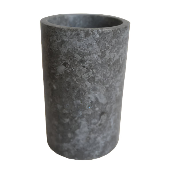 Bathroom Amenities Brush Holder - Grey Marble