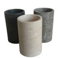 Bathroom Amenities Brush Holder - Cream Color Marble