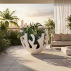 Monstera Deliciosa Pottery - Villa Phuket