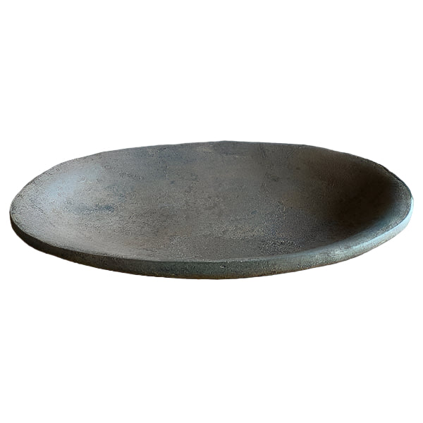 Oval decor vase