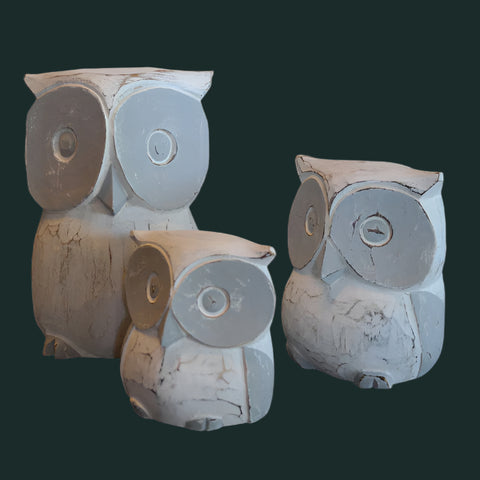 Owl Set of 3.