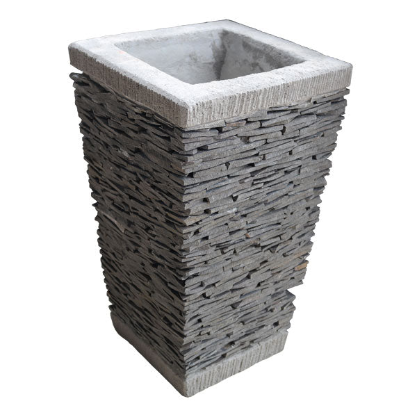 Pottery V Design Slate Mosaic