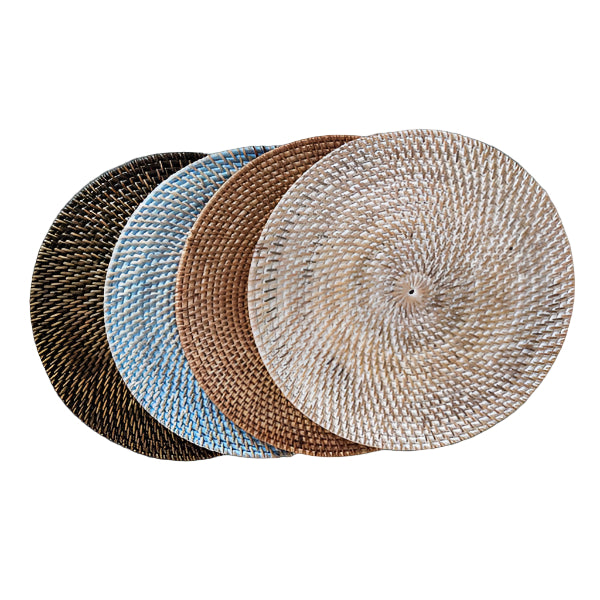 Placemat Round / Rattan