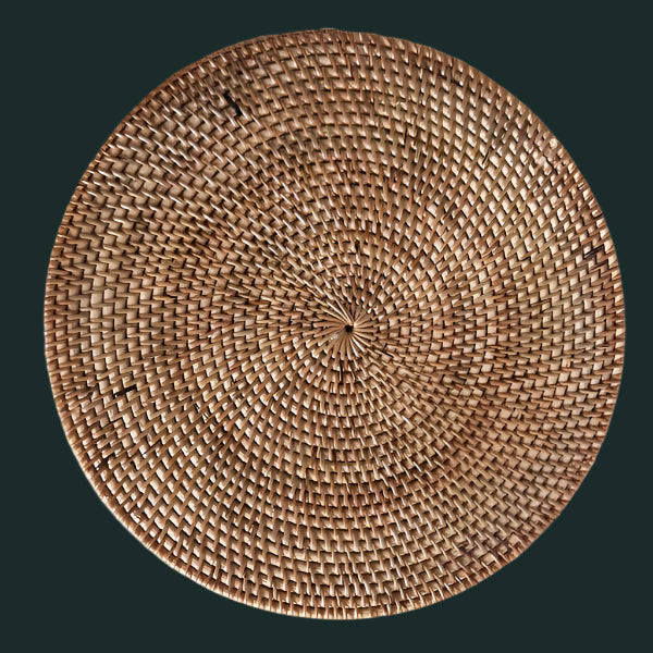 Placemat Round / Rattan