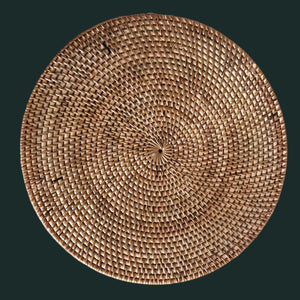 Placemat Round / Rattan