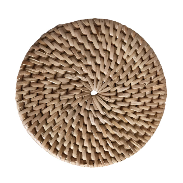 Drinks Coaster Rattan. – Zee Zee Interior