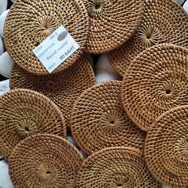 Drinks Coaster Rattan/Vine