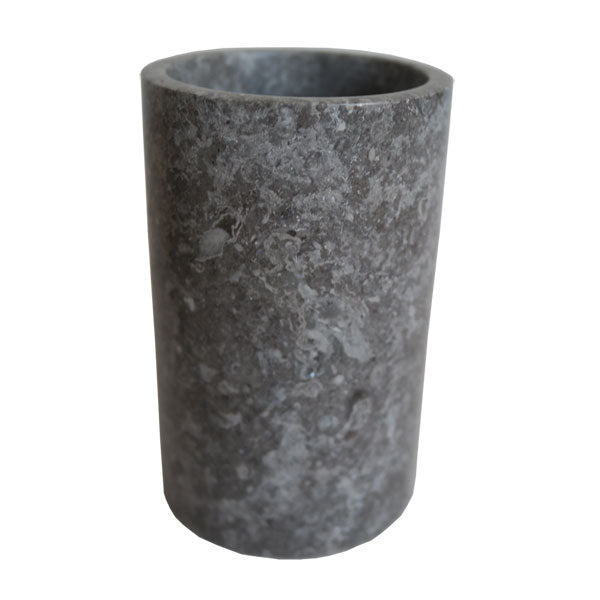 Bathroom Amenities Brush Holder - Grey Marble