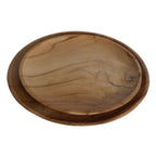 Teak Wood Dining Plate - BBQ