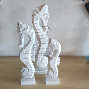 Sea horse Decoration in Wood