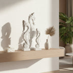 Sea horse Decoration in Wood