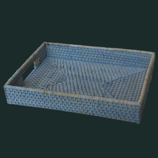 Serving tray with handle
