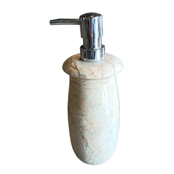 Soap & Lotion Dispenser Bottle Pump. Cream Marble