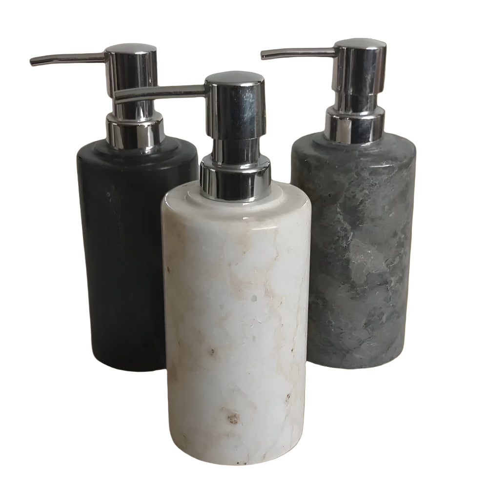 Soap & Lotion Dispenser Bottle & Pump - Marble