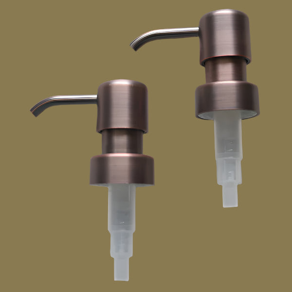 Bronze oil soap dispenser pump