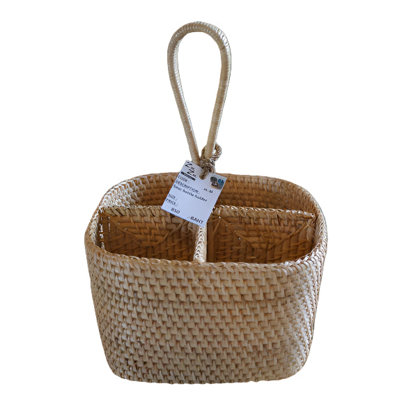 Condiment Holder-Rattan