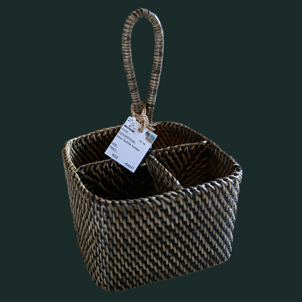 Condiment Holder-Rattan