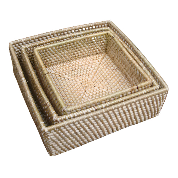 Amenities Tray Square - Set 3pcs