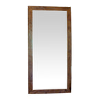 Teak Wood Mirror Frame.