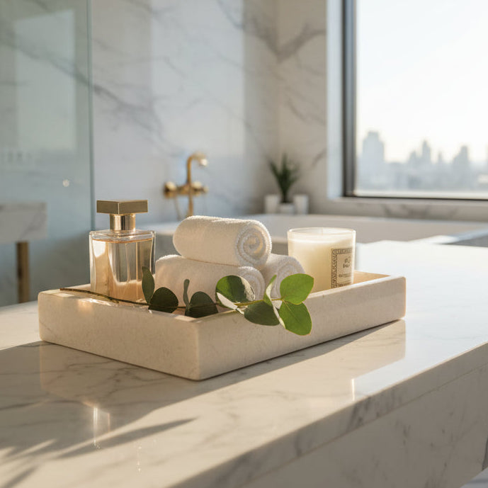 Tray Square-Bathroom Counter Top
