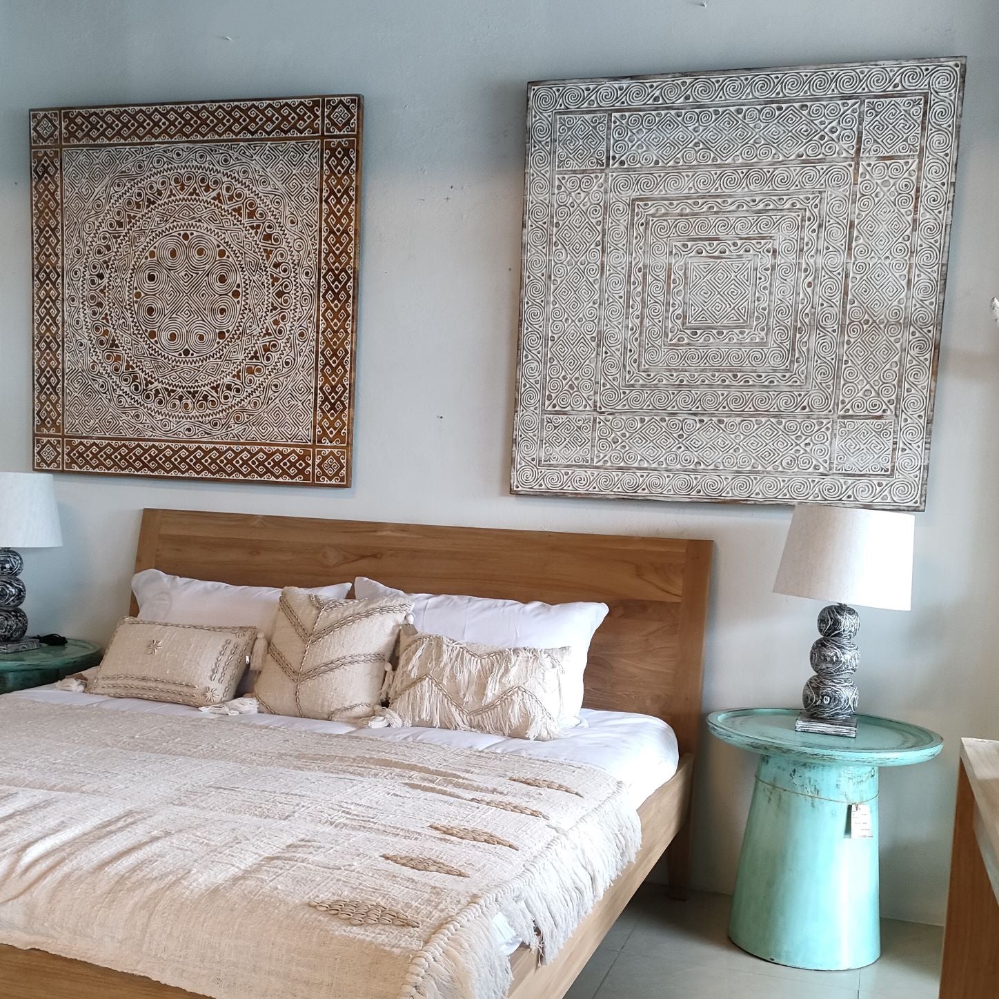 Wall Art - Teak Panel