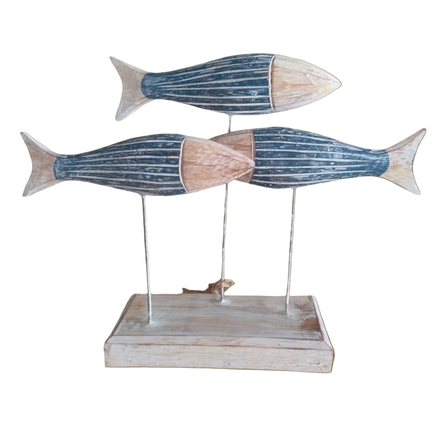 Wooden Fish Decoration
