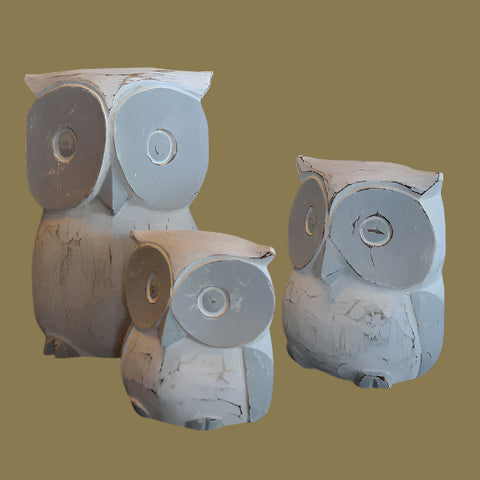 Owl Set of 3.