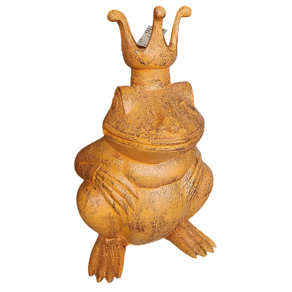decorative floor frog-yellow