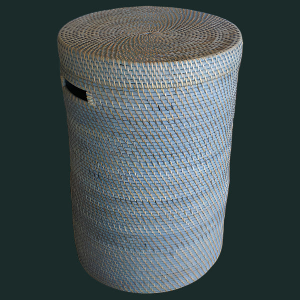 laundry basket-blue