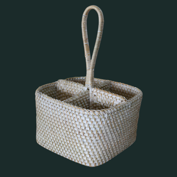 Condiment Holder-Rattan