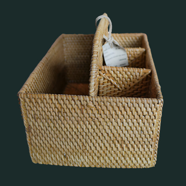 Condiment Holder-Rattan