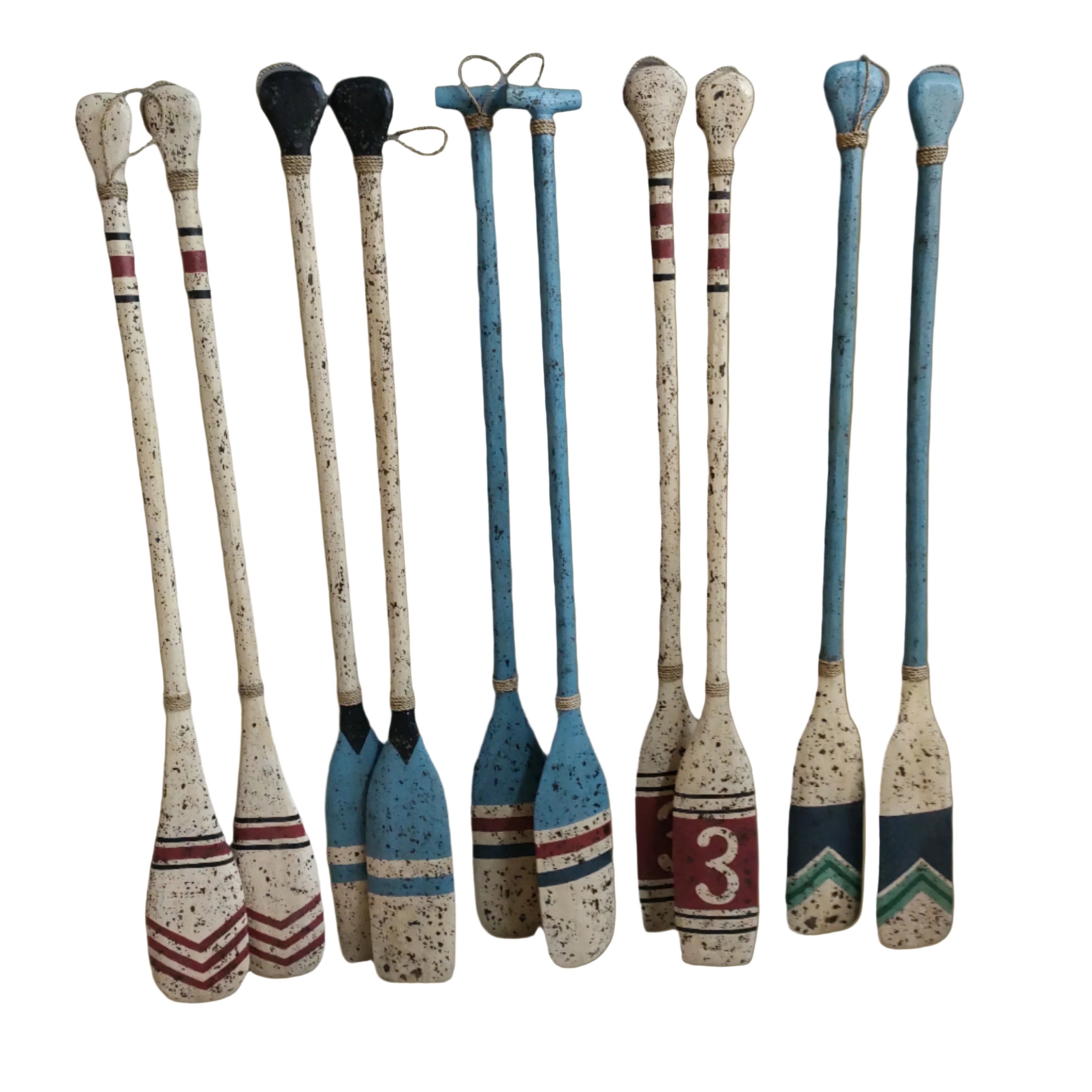 wooden paddle decor 